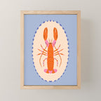 Lobster  Mini Art Print Gallery Image 1