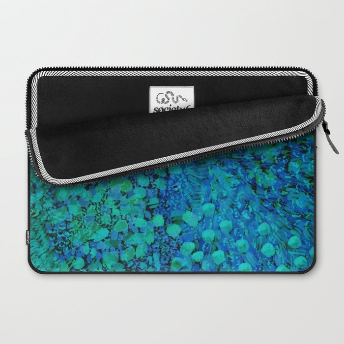 Peacock Watercolor Painting Laptop Sleeve Gallery Image 2