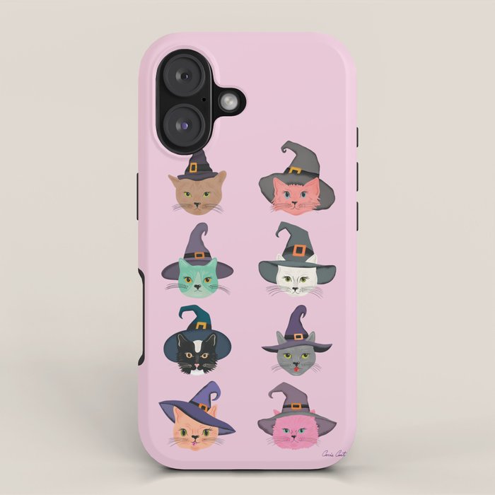 Witchy Kitties - Halloween Cats iPhone Case Gallery Image 1