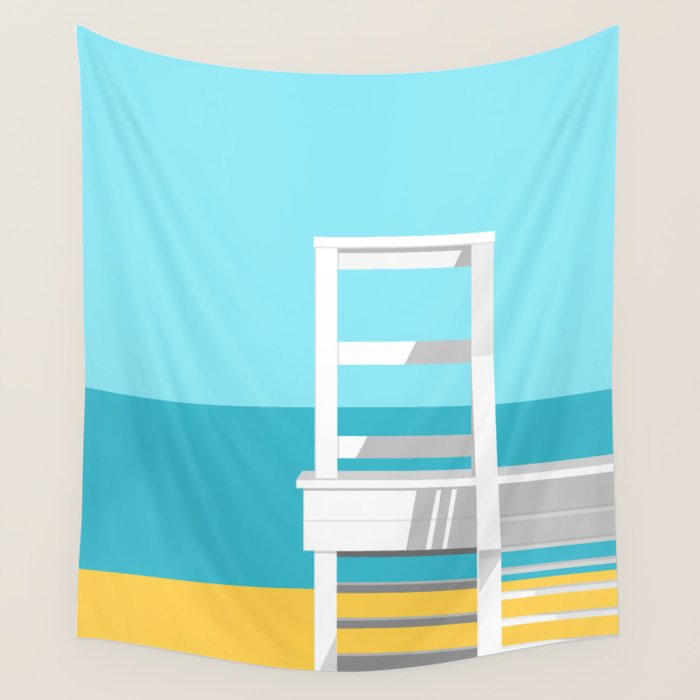 Summer Beach 01A Wall Tapestry Gallery Image 4