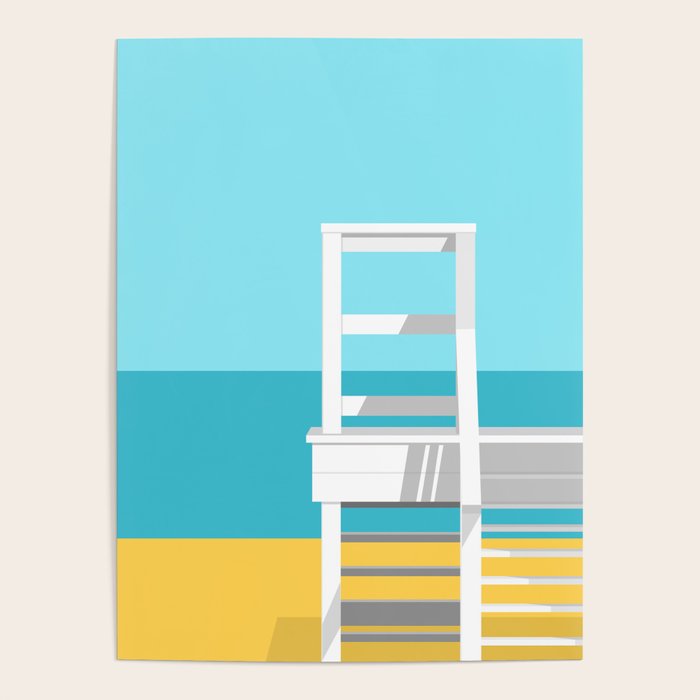 Summer Beach 01A Poster Gallery Image 1