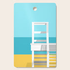 Summer Beach 01A Cutting Board Gallery Image 1