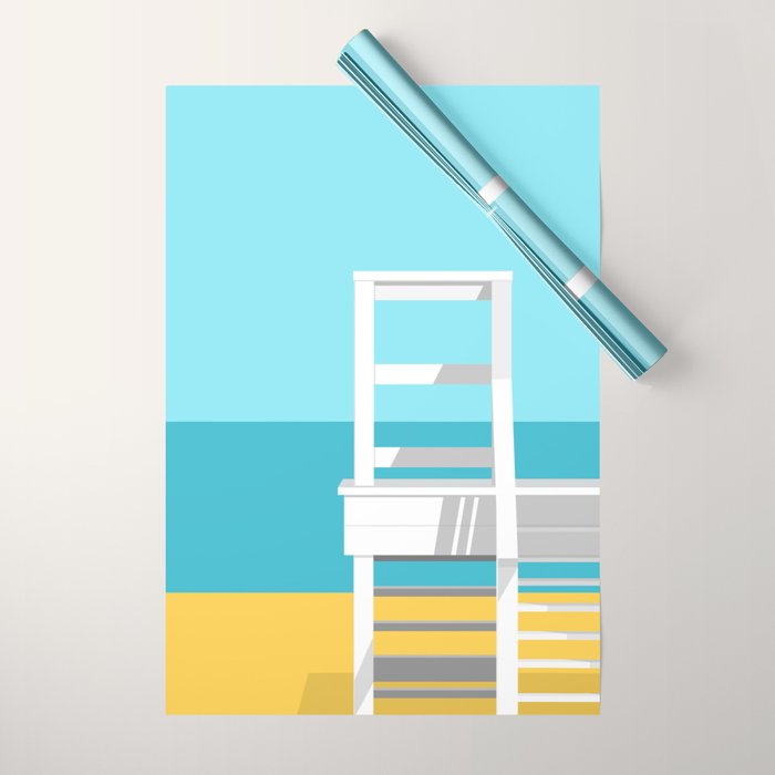 Summer Beach 01A Wrapping Paper Gallery Image 1