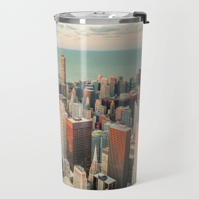 CHICAGO SKYSCRAPERS Travel Mug Gallery Image 2