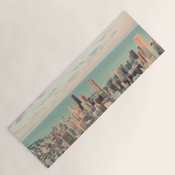 CHICAGO SKYSCRAPERS Yoga Mat Gallery Image 1