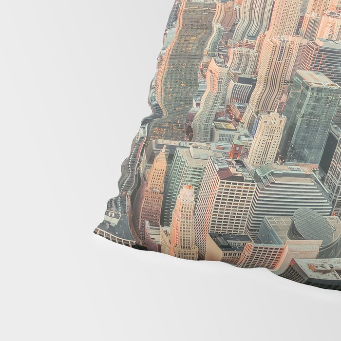 CHICAGO SKYSCRAPERS Pillow Sham Gallery Image 4