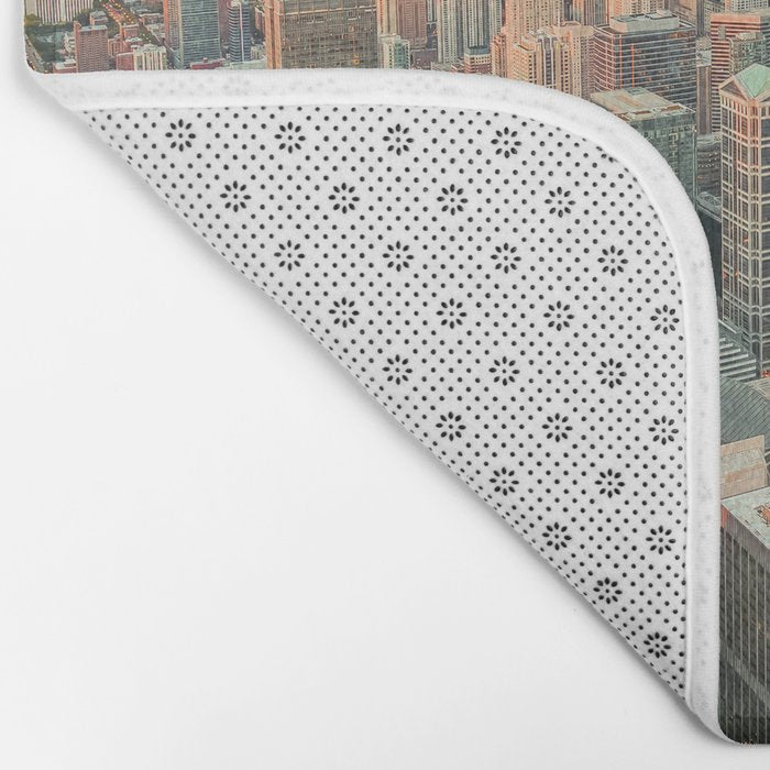 CHICAGO SKYSCRAPERS Bath Mat Gallery Image 2