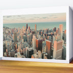 CHICAGO SKYSCRAPERS Wall Mural Gallery Image 2