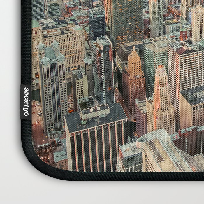 CHICAGO SKYSCRAPERS Laptop Sleeve Gallery Image 3