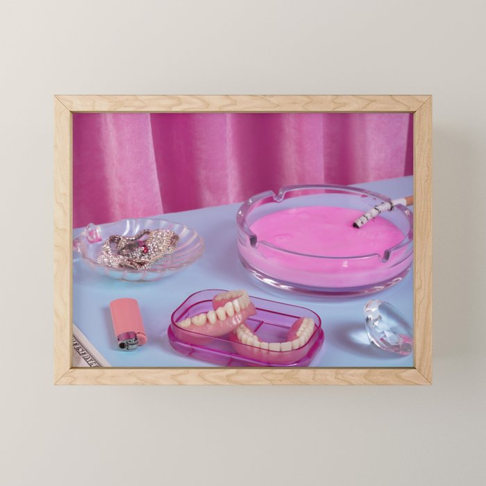 At granny's place Mini Art Print Gallery Image 1