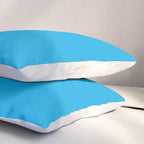 Vivid Blue Solid Accent Color Pillow Sham Gallery Image 3