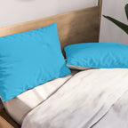 Vivid Blue Solid Accent Color Pillow Sham Gallery Image 2