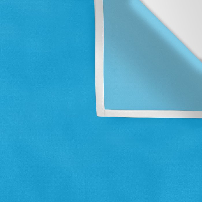 Vivid Blue Solid Accent Color Wall Tapestry Gallery Image 3