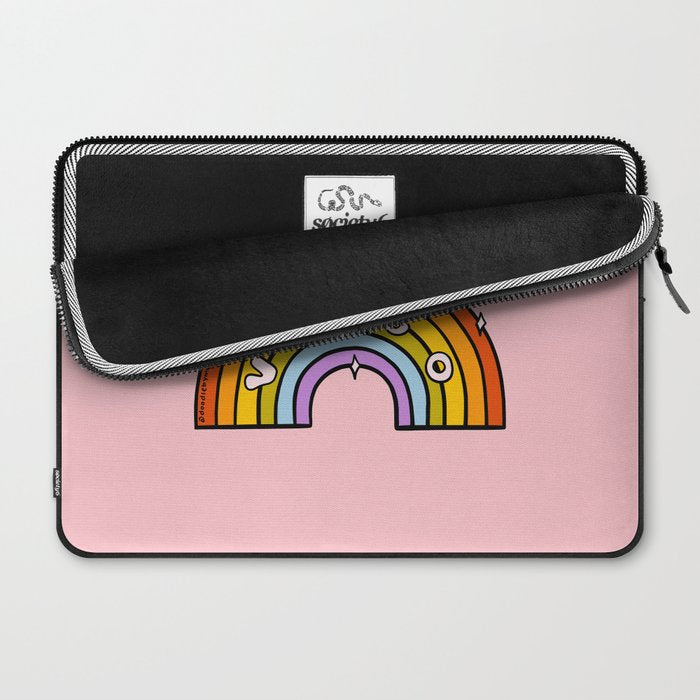 Virgo Rainbow Laptop Sleeve Gallery Image 2