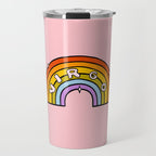 Virgo Rainbow Travel Mug Gallery Image 1