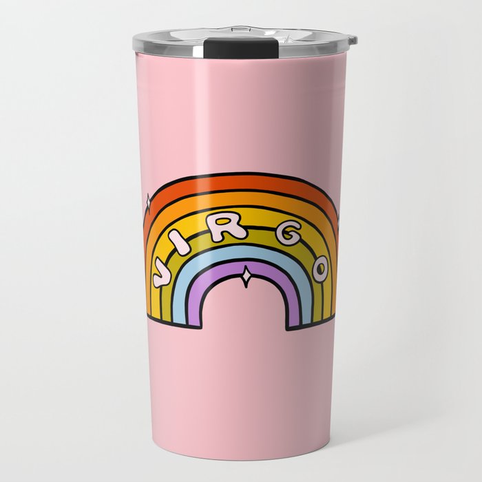 Virgo Rainbow Travel Mug Gallery Image 1