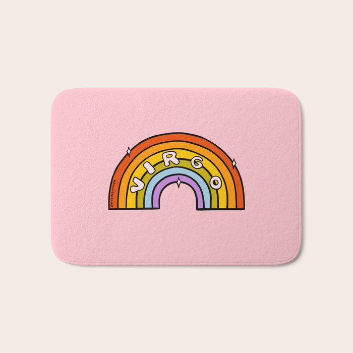 Virgo Rainbow Bath Mat Gallery Image 1
