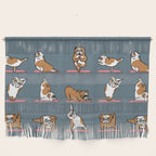 English Bulldog Yoga Wall Hanging Gallery Image 1