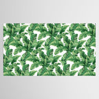 Tropical banana leaves V Tablecloth Gallery Image 2