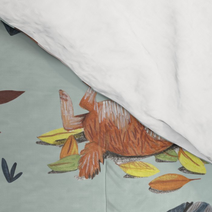 Dog lover person cute dogs breed pattern Comforter Gallery Image 4