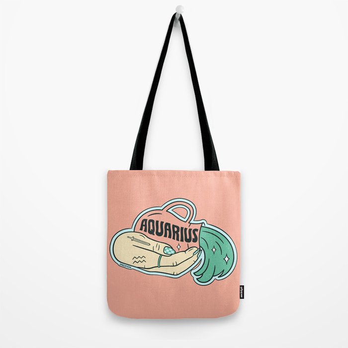 AQUARIUS (LIGHT) Tote Bag Gallery Image 2