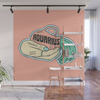 AQUARIUS (LIGHT) Wall Mural Gallery Image 1
