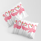 Cuban Pink Flamingos Pillow Sham Gallery Image 3