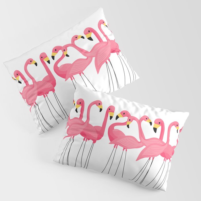 Cuban Pink Flamingos Pillow Sham Gallery Image 3