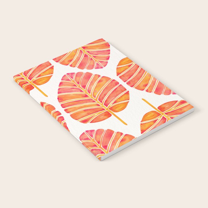 Elephant Ear Alocasia - Peach Palette Notebook Gallery Image 1