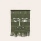 Wink (Olive Green) Wall Hanging Gallery Image 1