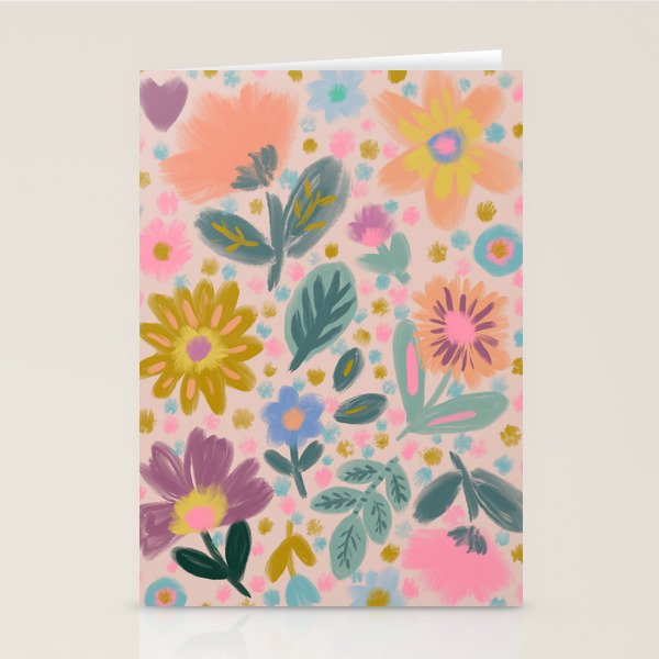 Summer Floral Illustration Art Print Stationery Card Gallery Image 2