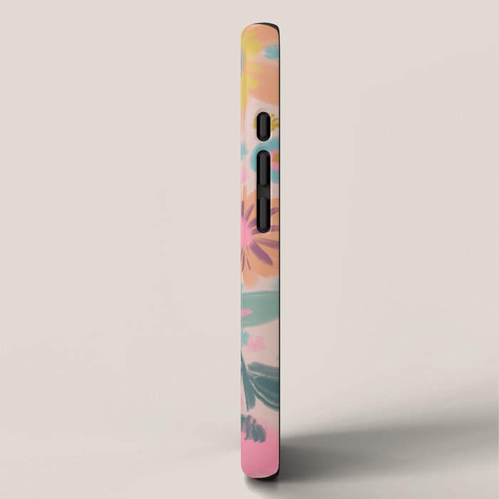 Summer Floral Illustration Art Print iPhone Case Gallery Image 2