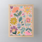 Summer Floral Illustration Art Print Mini Art Print Gallery Image 1