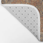mustard antique rug Bath Mat Gallery Image 2