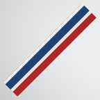 Striped Modern Classic Red White Blue Table Runner Gallery Image 3