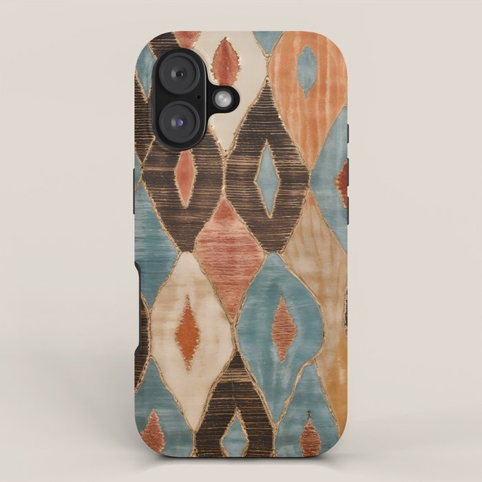 Rustic Shabby Moroccan Weave iPhone Case Gallery Image 1