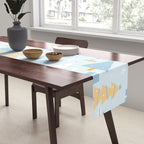 Christmas trees pattern Table Runner Gallery Image 2