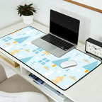 Christmas trees pattern Desk Mat Gallery Image 2