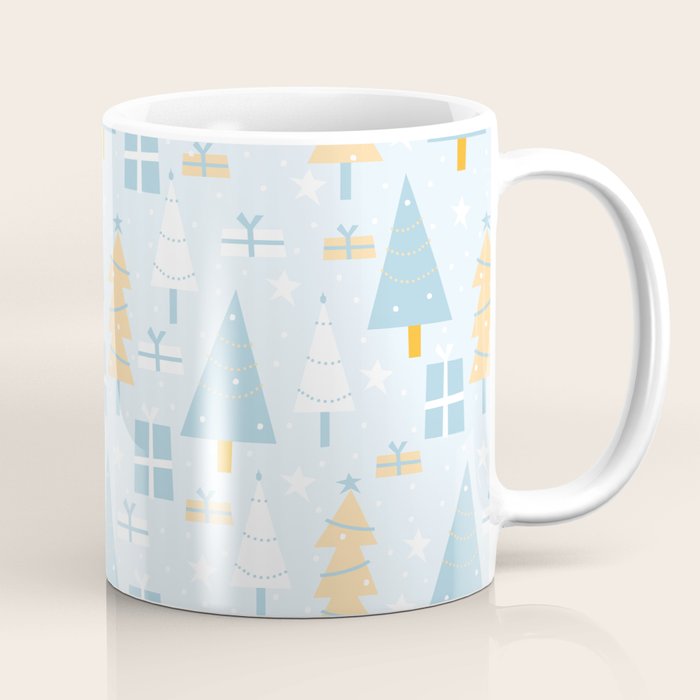 Christmas trees pattern Coffee Mug Gallery Image 1