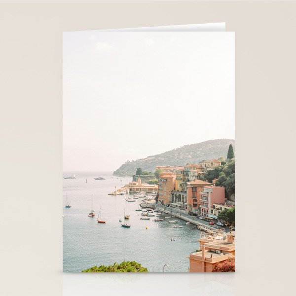 The coastal village of Villefranche sur mer in the French Riviera on film | Fine Art Travel Photography Stationery Card Gallery Image 2