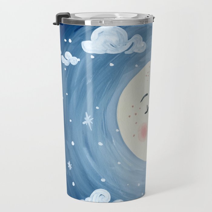 Sleeping Moon Travel Mug Gallery Image 3