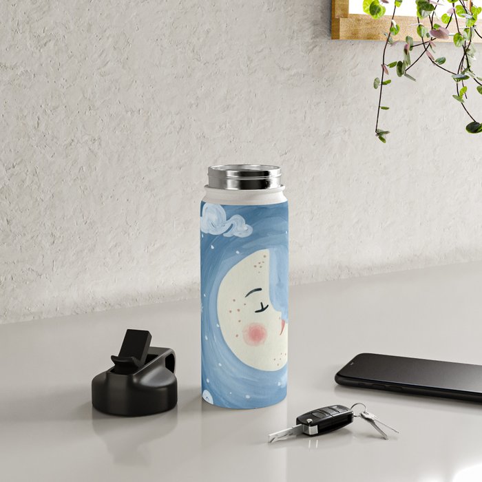 Sleeping Moon Water Bottle Gallery Image 4