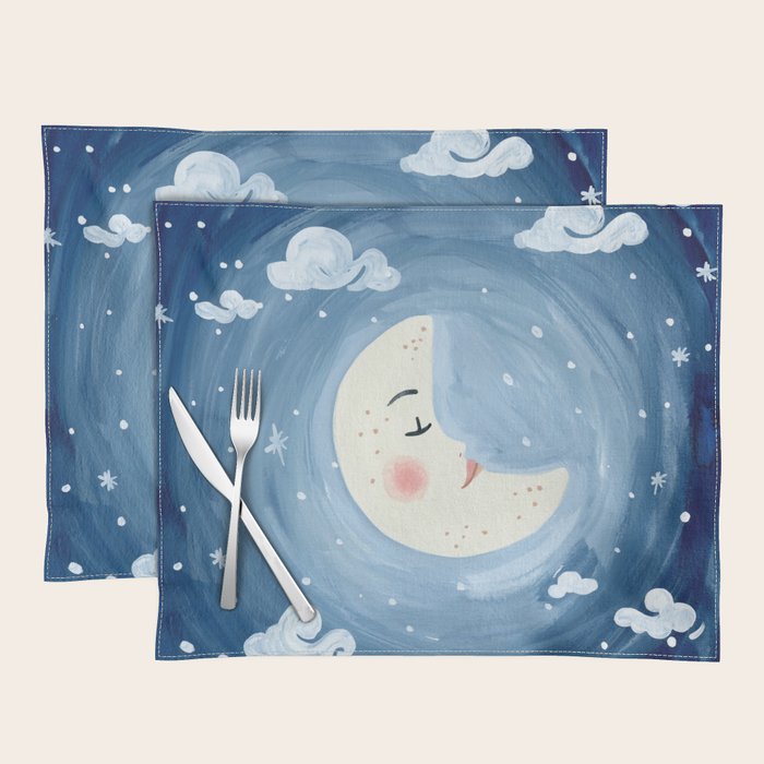 Sleeping Moon Placemat Gallery Image 1