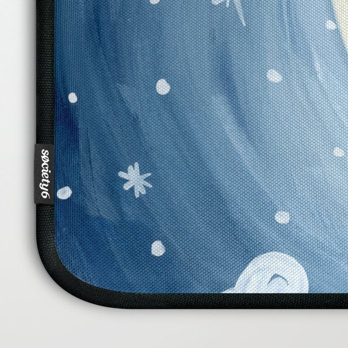 Sleeping Moon Laptop Sleeve Gallery Image 3