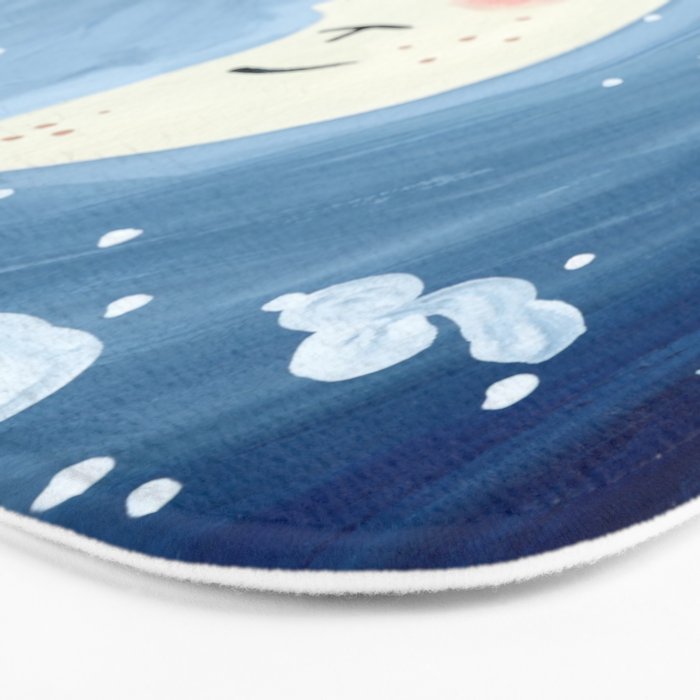 Sleeping Moon Bath Mat Gallery Image 3