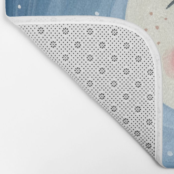Sleeping Moon Bath Mat Gallery Image 2