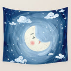 Sleeping Moon Wall Tapestry Gallery Image 4