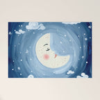 Sleeping Moon Welcome Mat Gallery Image 1