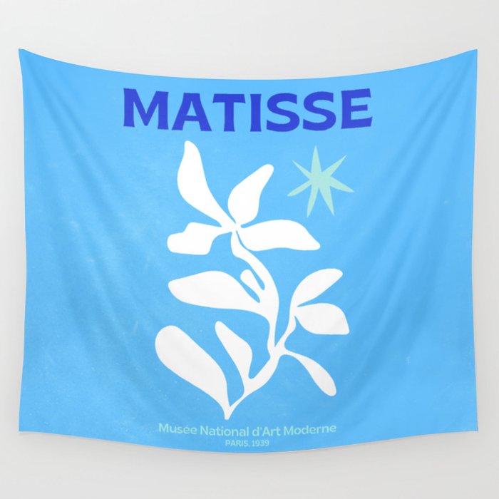 Santorini: Matisse Travel Colour Series 02 Wall Tapestry Gallery Image 1