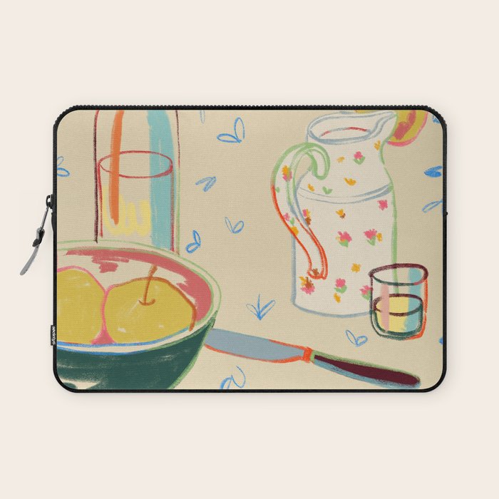 YELLOW APPLES Laptop Sleeve Gallery Image 1